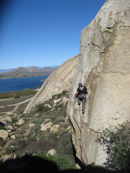 Eric (Jedi) Odenthal leading Helios  5.11c R