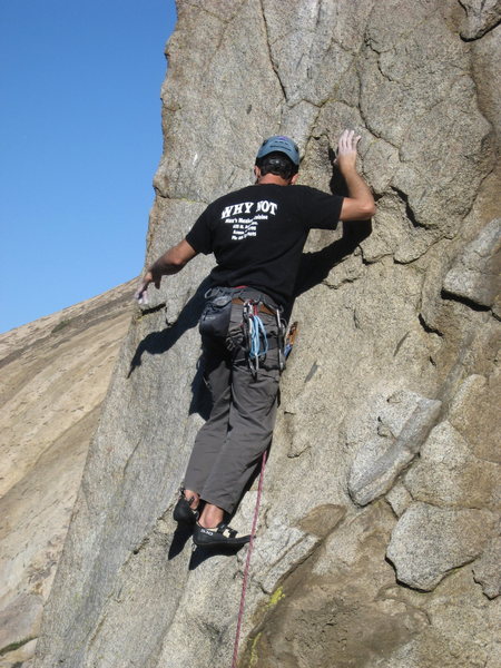 Eric (Jedi) Odenthal leading Helios  5.11c R