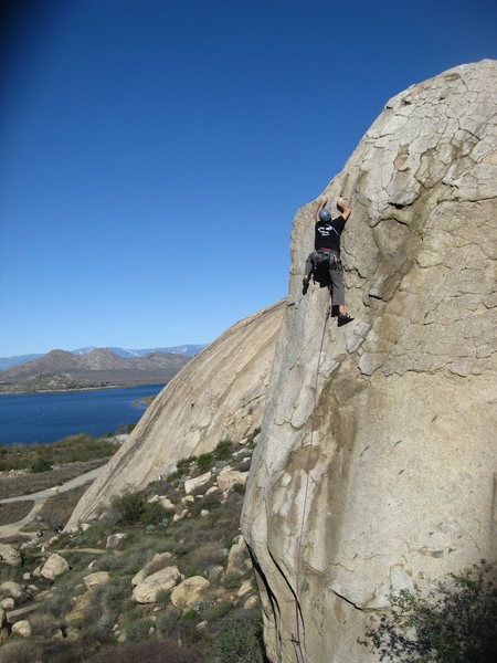 Eric (Jedi) Odenthal leading Helios  5.11c R