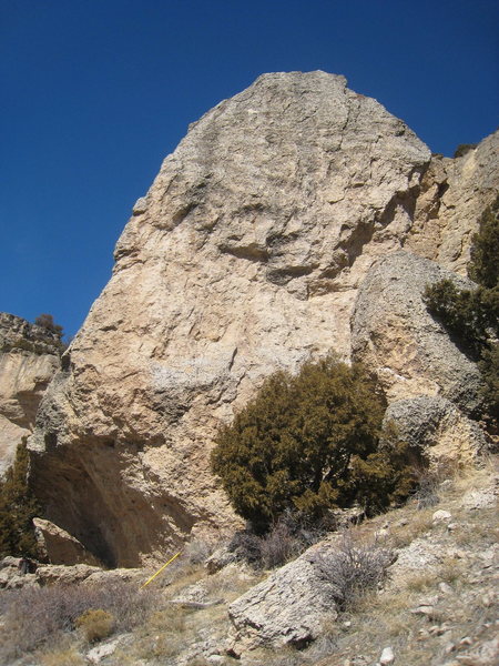 The south face of the Scud Pinnacle.