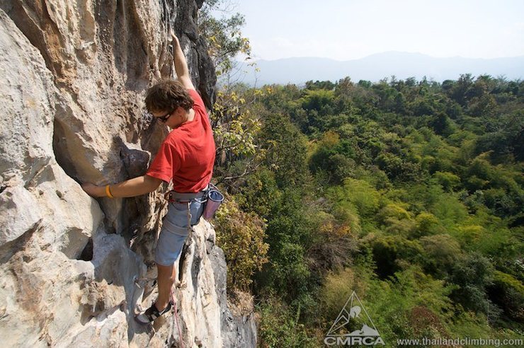 Climbing at the Furnace