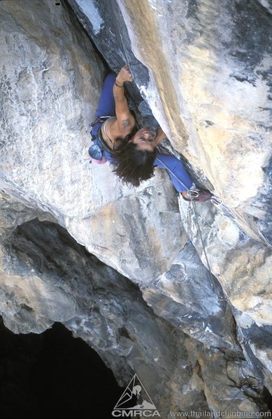 Kat climbing at Gatekeeper Buttress! 