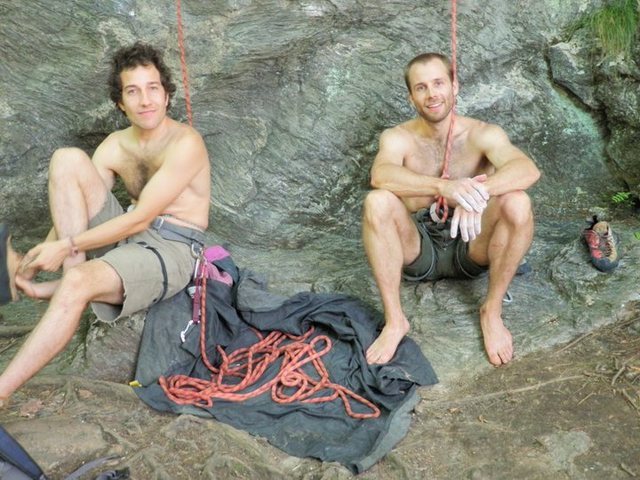 Sport climbing, Rumney, NH