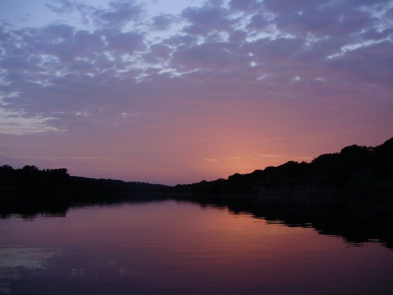 Sunrise, Brazos River, Graham, Texas