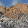 Snow at Out of towner's dome