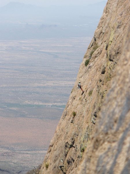 bandana girl belaying from bottom of pitch 3.<br>
special thanks to said and TSU