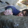 Chris McElroy finishing up the 5.7 dihedral