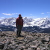 On Red Mtn. with Quandry behind.