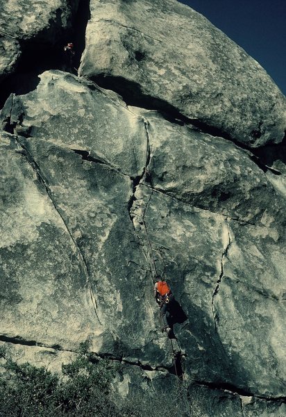 Ten year old Emil on the lower portion of Nutcracker.