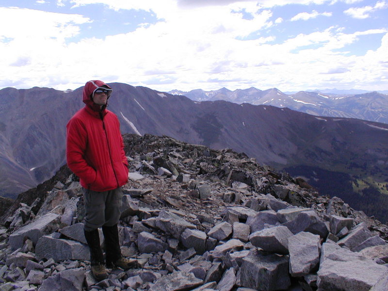 Summit of Guyot Peak.