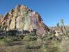 The East Face of the Left Hand of Darkness formation as seen from Quail Springs Road.