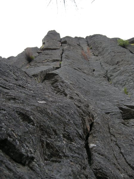 The crack left of Twin cracks.