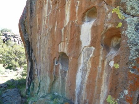 Right end of Hueco Wall