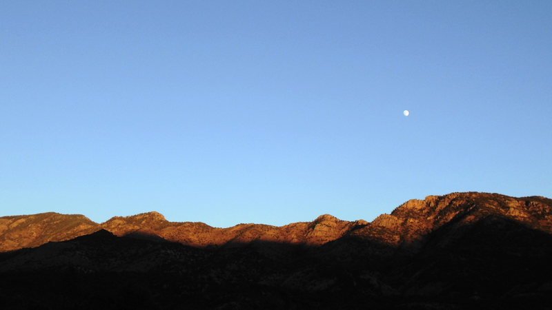 Moonrise from Sand Gulch.