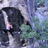 Max Krimmer sends Eden (V10)<br>
Joe's Valley<br>
<br>
Photo: Eli Michaels