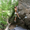 Max Krimmer sends Tojo Risen (V6)<br>
Newlin Creek, CO