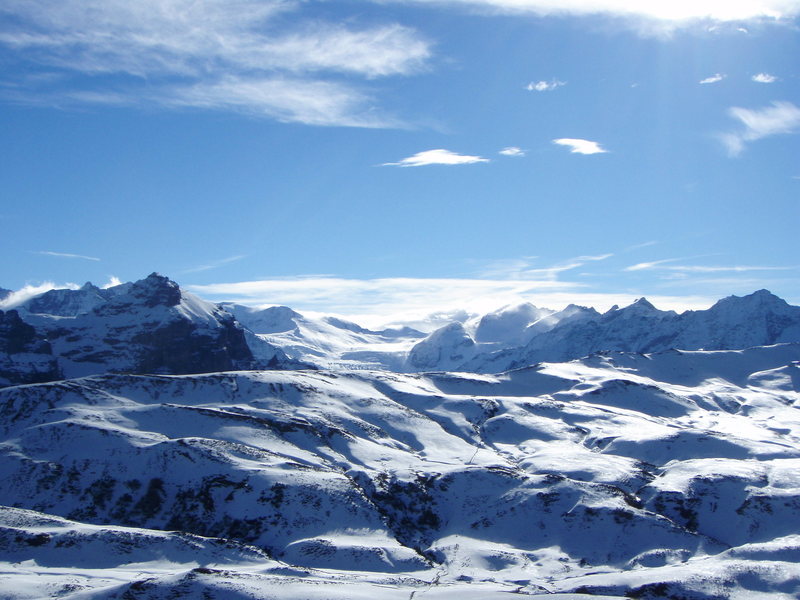 views from the crag in early spring