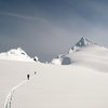 Ski ascent via Sulphide Glacier on May 13, 2011