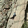 Climbing Beat Around the Bush, Sandia Mountains, ABQ, NM