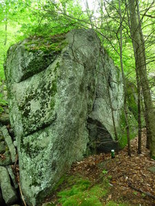 mystical boulder, in the middle of far side creek , on of the furthest boulders in the area, also the most beautiful.