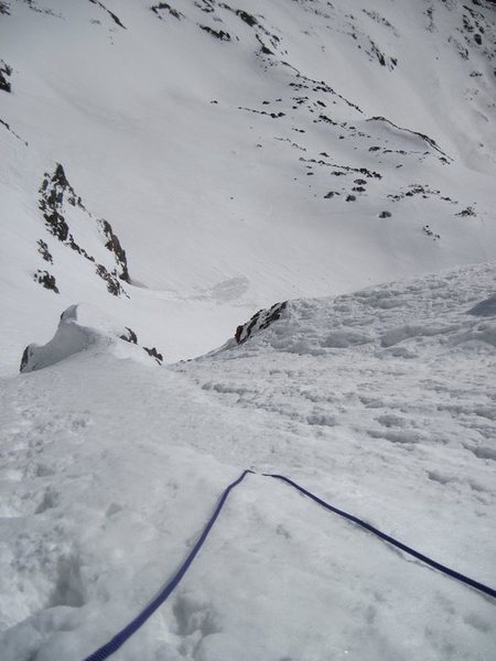 A fall is potentially exposed to cliffs.