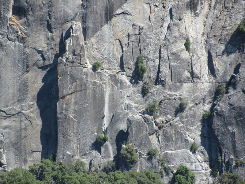 Telephoto of Reed's Area. From the Wawona Tunnel area.