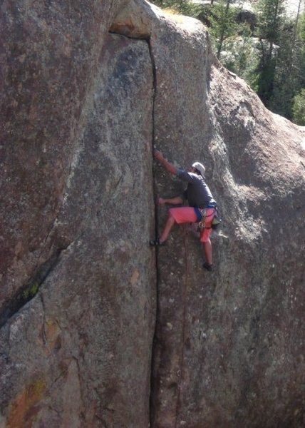 James Foerster on the Witches Eye.