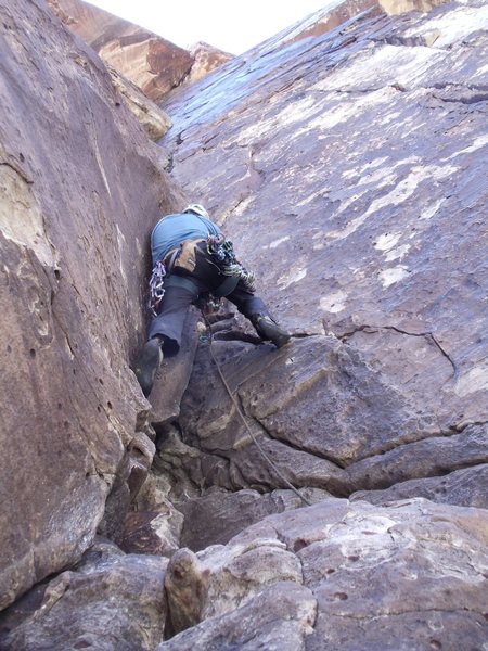 Dick leading pitch 3.