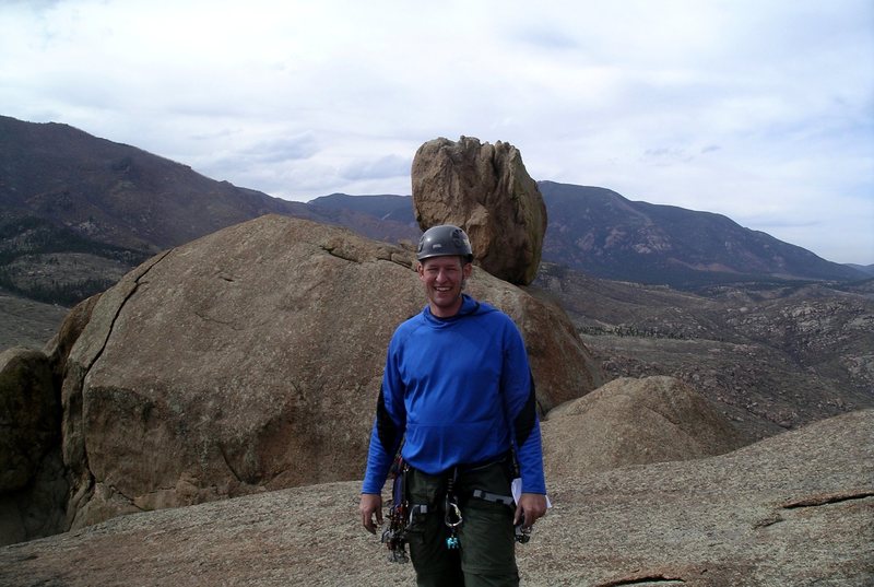 Top of Helen's Dome, South Platte, Colorado.