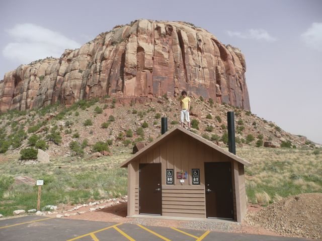 An early 2nd ascent in May, 2011 by Ethan Lake. Note the descent ridge line on the right side. 