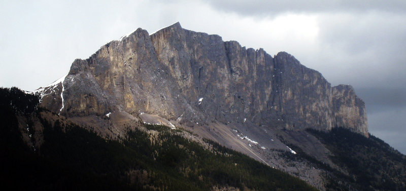 Yamnuska as seen from Kid Goat