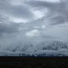 Cloud belt and storm on the Wheeler Crest from the Tablelands