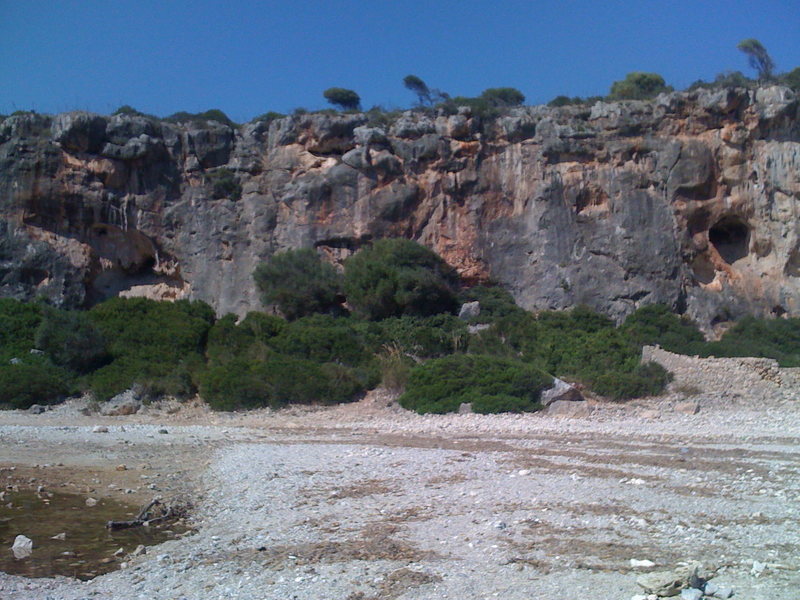 Routes left on the main wall