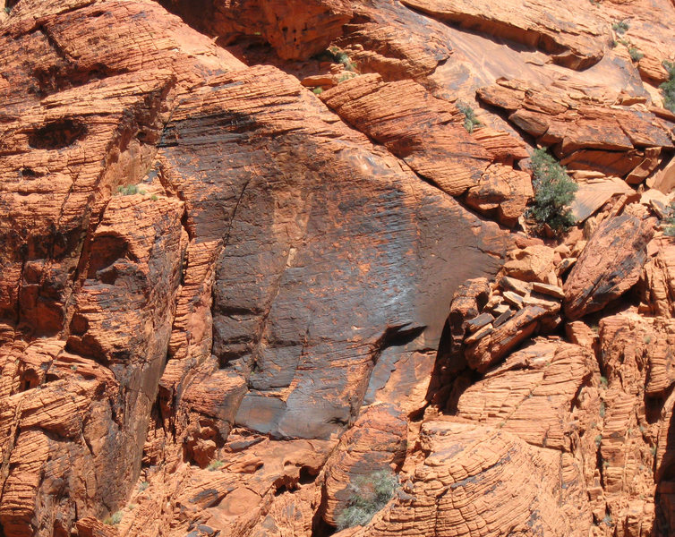 Hide-and-Seek crag (from Happy Acres)