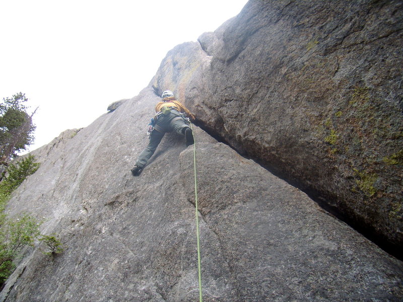 Alan Ream The Bookmark- Lumpy Ridge - June 17th 2011 - photo by John Klooster