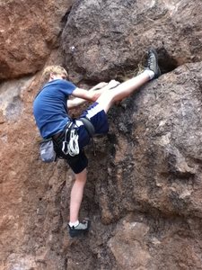 Fleafer piddling around on the 5.8