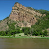 Colorado River, Glenwood Canyon.<br>
Photo by Blitzo.