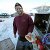 Lunch! Ice Fest 2011. Photo Matt Kuehl