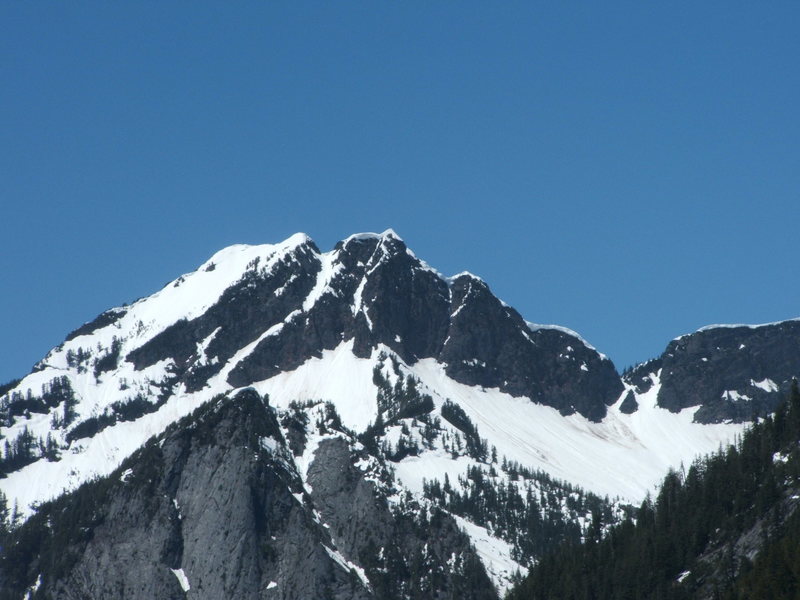 Big Bear Mt. and Green Giant Buttress 