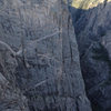 The Tourist Route as seen from the overlook.