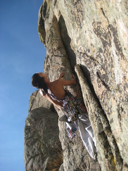 Andy Nguyen heads up.  Photo by Chris Perkins.