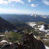 Crescent Ridge on Pagoda. RMNP. July 14th 2011