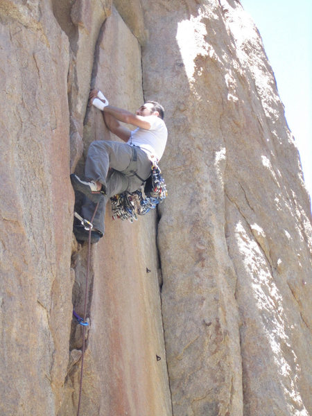 Castle Crack
<br>
Good route, but not much of a crack climb