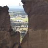 My first highlining, Smith Rock, Oregon