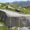 N. Face of the Amphitheater Boulder.  