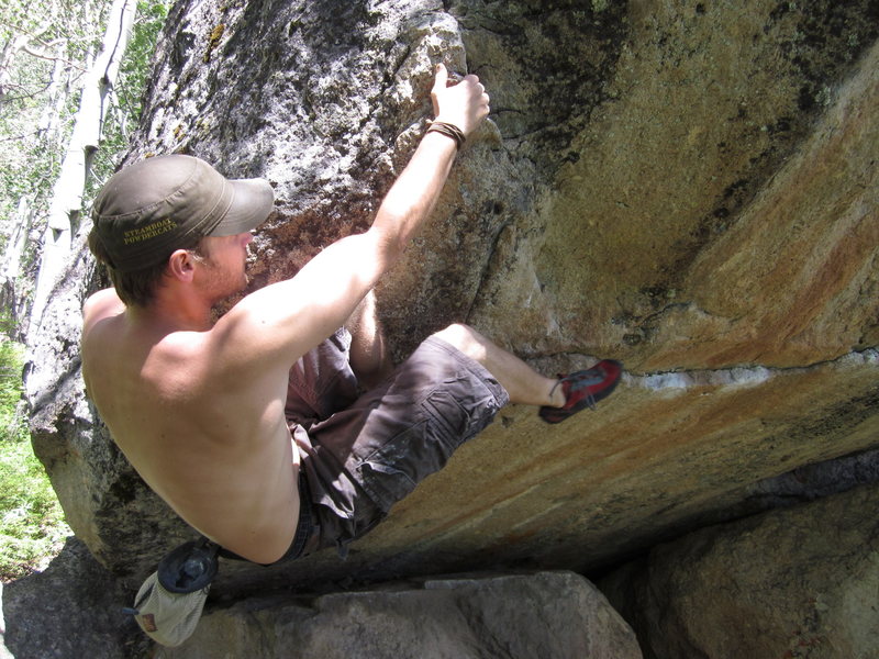 Shane Niedert on Camp Teo.