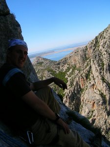  Half way up Anica Kuk Paklencia Croatia