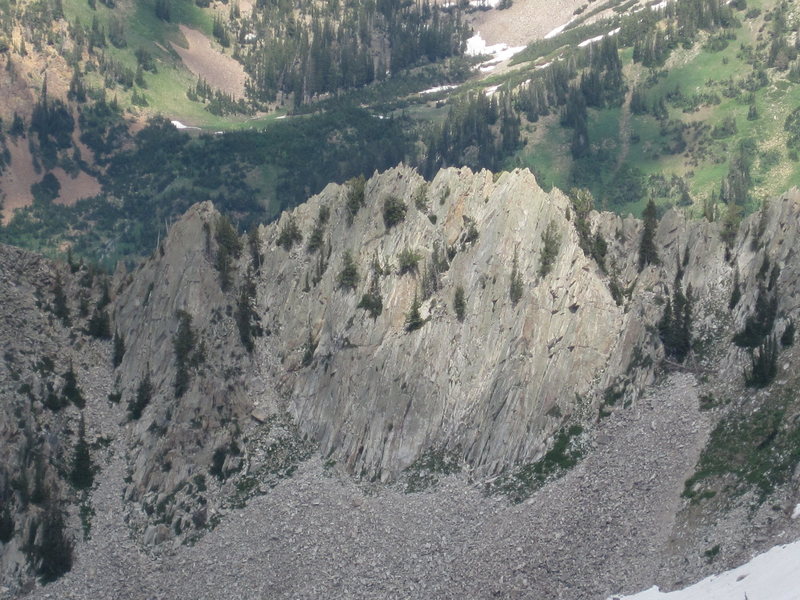 Red Pine Crag.