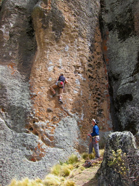 Lily and Claudio on Buenos Aires, .11b,  at Sector Tirol del Sur.