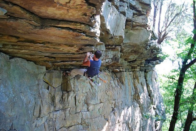 Climbing Palisades State Park